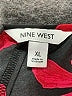 Nine West 100% Polyester Red Long Sleeve Blouse Size XL - photo 7