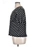 Chico's 100% Cotton Polka Dots Black Short Sleeve Top Size XL (3) - photo 5