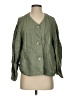 Zara Green 3/4 Sleeve Button-Down Shirt Size XS - photo 1