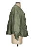 Zara Green 3/4 Sleeve Button-Down Shirt Size XS - photo 4