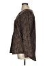 Christopher & Banks Tweed Brown Long Sleeve Blouse Size XL - photo 5