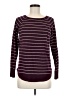 Pink Clover Stripes Burgundy Pullover Sweater Size M - photo 1
