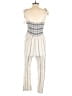 Madewell Stripes Ivory Jumpsuit Size S - photo 2