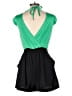 Vero Moda Color Block Green Romper Size 165 - photo 2