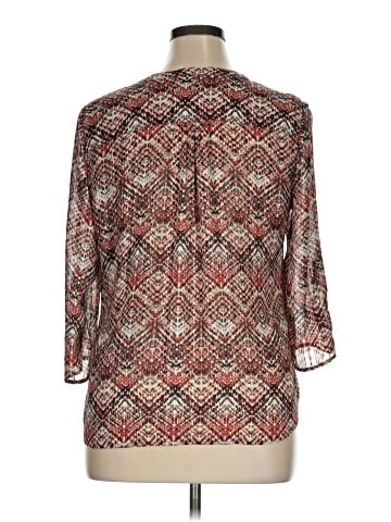 Sara Michelle 3/4 Sleeve Blouse (view 2)