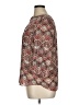 Sara Michelle Print Brown 3/4 Sleeve Blouse Size XL (petite) - photo 5