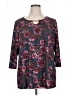 Emily Daniels Teal 3/4 Sleeve Blouse Size 1X - photo 1