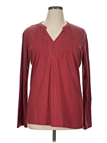 Keren Hart Long Sleeve Henley (view 1)