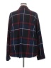 Justify Plaid Burgundy Long Sleeve Blouse Size 2X - photo 2