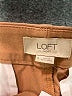 Ann Taylor LOFT Outlet Solid Tan Khakis Size 8 - photo 7