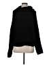 Express Outlet 100% Acrylic Solid Black Turtleneck Sweater Size M - photo 1