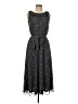 Assorted Brands 100% Polyester Polka Dots Black Casual Dress Size 6 - photo 1