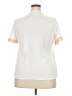 Unbranded 100% Polyester Ivory Short Sleeve Blouse Size XXL - photo 2