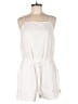 Ci Sono Solid White Ivory Romper Size M - photo 1