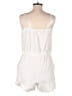 Ci Sono Solid White Ivory Romper Size M - photo 2