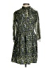 Zara Basic Print Green Casual Dress Size XS - photo 1