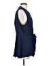 Torrid 100% Polyester Blue Sleeveless Blouse Size M (estimated) - photo 4