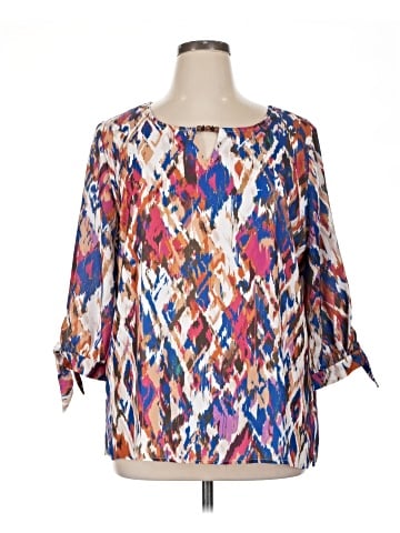 Allison Daley 3/4 Sleeve Blouse (view 1)
