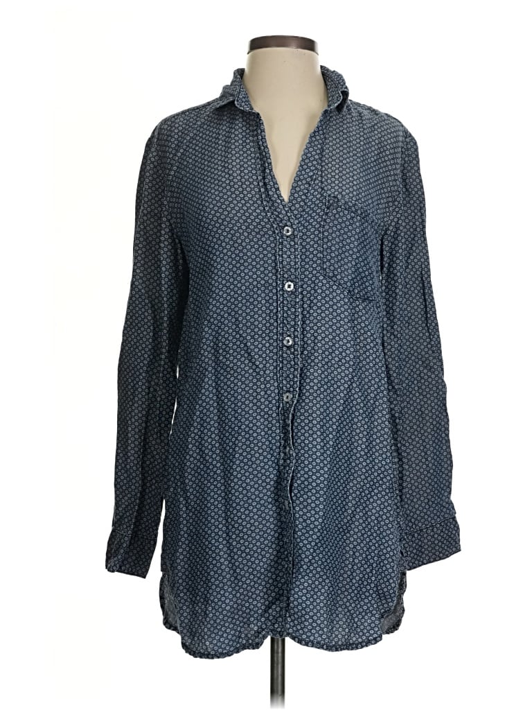 Pre-owned Cloth & Stone Casual Dress In Blue