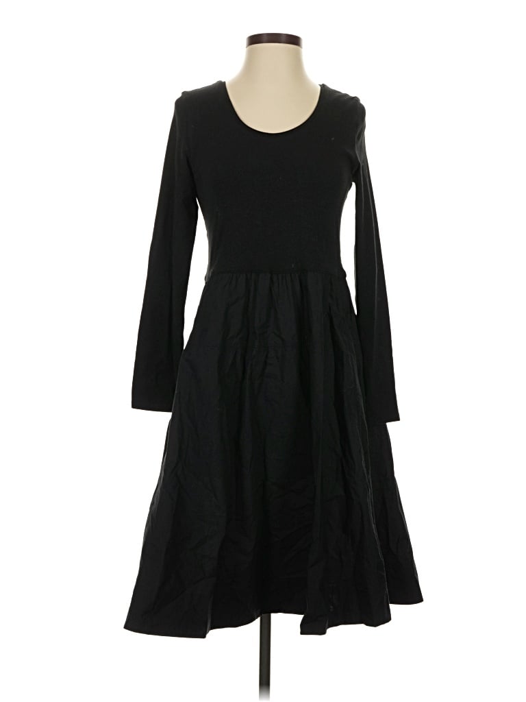 Pre-owned Everlane Casual Dress In Black