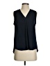 Vince Camuto 100% Polyester Blue Sleeveless Blouse Size S - photo 1