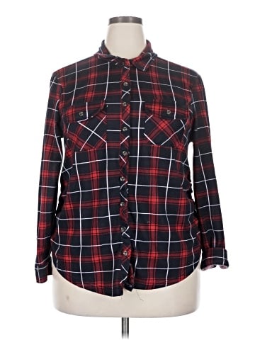 Eden & Olivia Long Sleeve Button-Down Shirt (view 1)