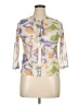 Ermanna Print Ivory 3/4 Sleeve Blouse Size EU 46 / US 16 - photo 1