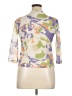 Ermanna Print Ivory 3/4 Sleeve Blouse Size EU 46 / US 16 - photo 2