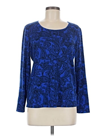 Karen Scott Long Sleeve Blouse (view 1)