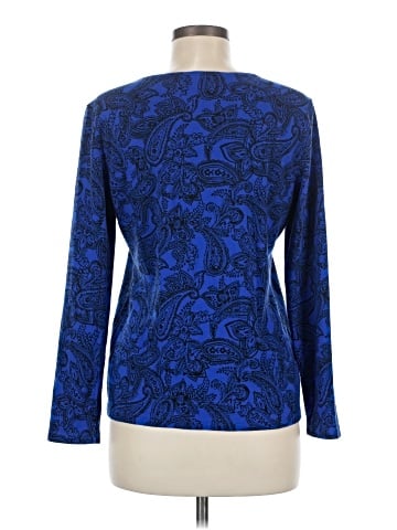 Karen Scott Long Sleeve Blouse (view 2)