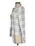 Paige 100% Viscose Plaid Gray Long Sleeve Button-Down Shirt Size S - photo 5
