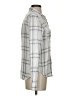 Paige 100% Viscose Plaid Gray Long Sleeve Button-Down Shirt Size S - photo 4