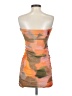 Shein Tie-dye Orange Cocktail Dress Size 2 - photo 2