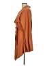 Marciano 100% Polyester Orange Brown Kimono Size L - photo 5