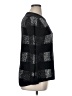 K.I.K.I.T Checkered-gingham Black Pullover Sweater Size XL - photo 4