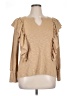 Cato Tan Long Sleeve Blouse Size XL - photo 1