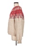 Lucky Brand Chevron-herringbone Tan Pullover Sweater Size M - photo 5