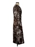 prologue 100% Polyester Animal Print Brown Cocktail Dress Size S - photo 4