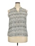 Xhilaration Gray Sleeveless Blouse Size XXL - photo 1