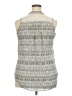 Xhilaration Gray Sleeveless Blouse Size XXL - photo 2