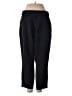 Unbranded Solid Black Track Pants Size M (estimated) - photo 2
