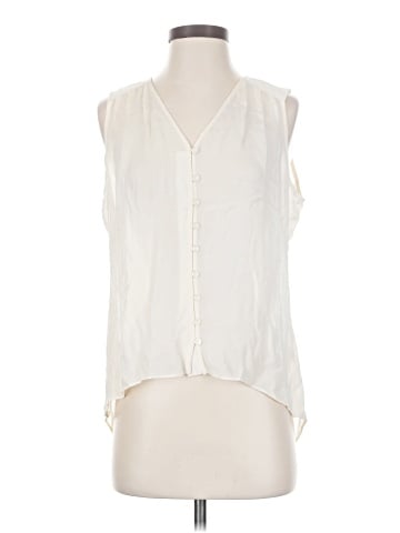 Parker Sleeveless Silk Top (view 1)