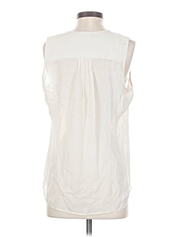 Parker Sleeveless Silk Top (view 2)