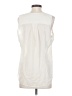 Parker 100% Silk Solid Ivory Sleeveless Silk Top Size XS - photo 2