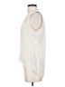 Parker 100% Silk Solid Ivory Sleeveless Silk Top Size XS - photo 5