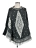 Assorted Brands Gray Poncho One size - photo 1