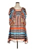 One World Print Orange Casual Dress Size XL - photo 1