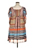 One World Print Orange Casual Dress Size XL - photo 2