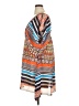 One World Print Orange Casual Dress Size XL - photo 5