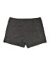 Daisy Fuentes Chevron-herringbone Gray Shorts Size 8 - photo 2